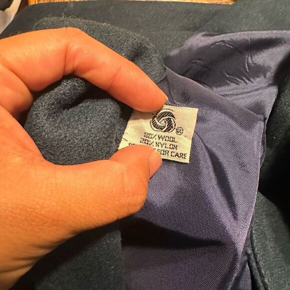 Herman Kay gray wool women’s small coat - Picture 6 of 8